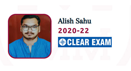 Alish Sahu - Clear Exam