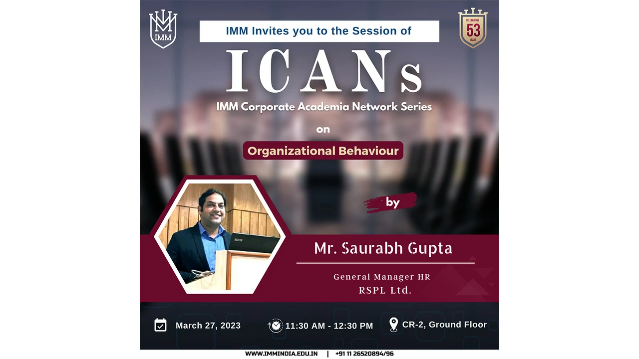ICANs Series - Session 11